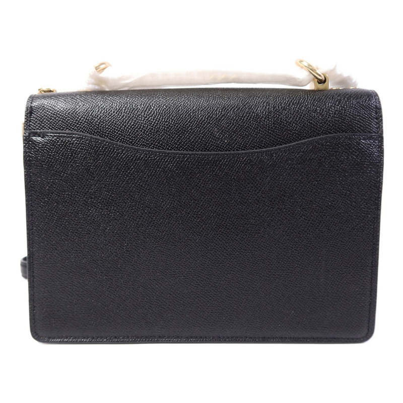 COACH 牛皮皮革Chain Shoulder Bag鏈帶肩背袋-1