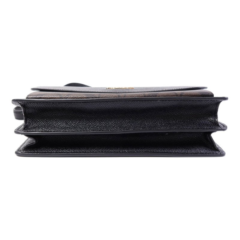 COACH 牛皮皮革Chain Shoulder Bag鏈帶肩背袋-3