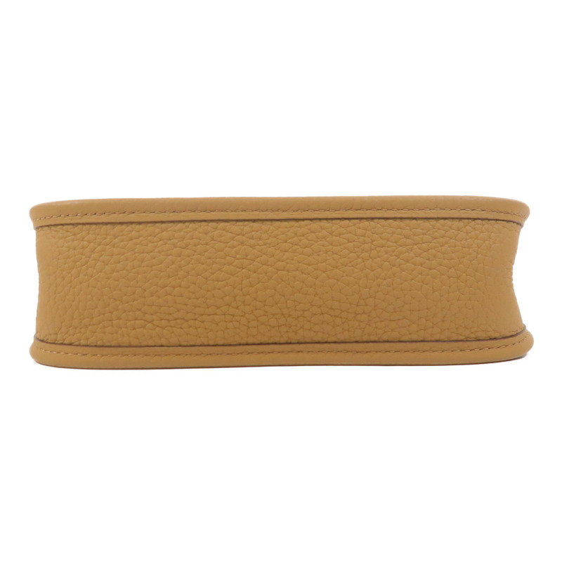 HERMES Clemence皮革Evelyne TPM肩背袋Biscuit-3