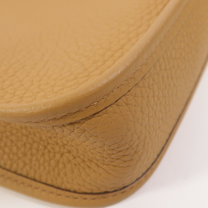 HERMES Clemence皮革Evelyne TPM肩背袋Biscuit-12