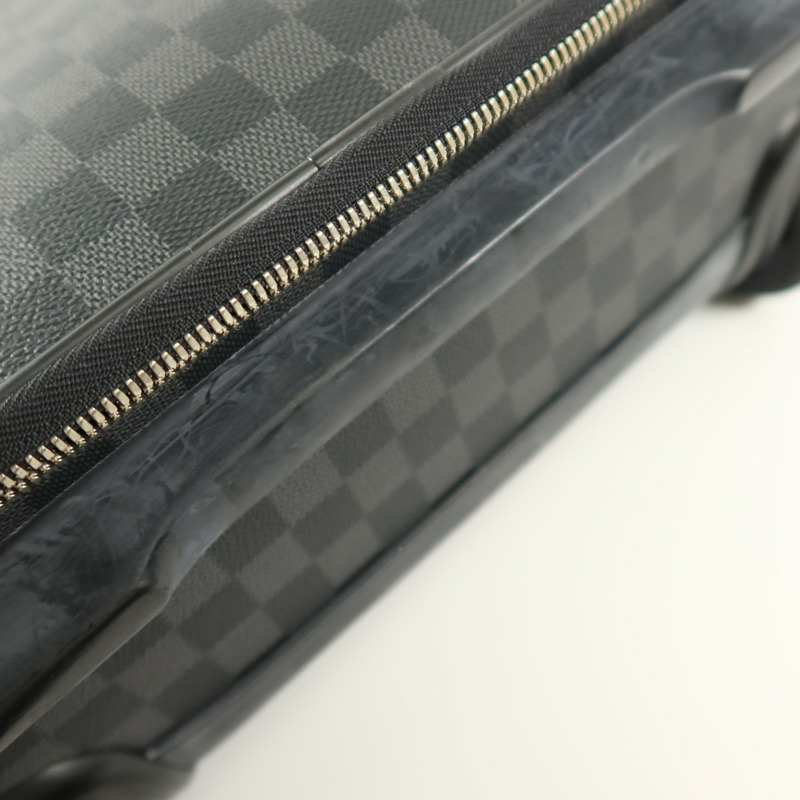LOUIS VUITTON Damier Graphite Pegase 45行李箱-14