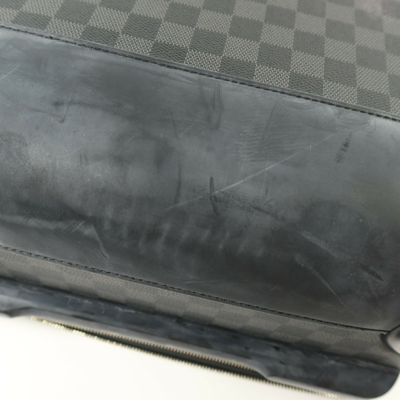 LOUIS VUITTON Damier Graphite Pegase 45行李箱-16