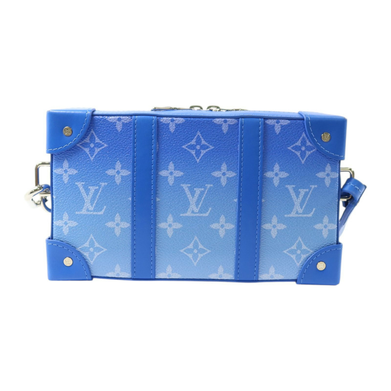 LOUIS VUITTON Monogram Clouds Soft Trunk Wallet銀扣肩背袋-1