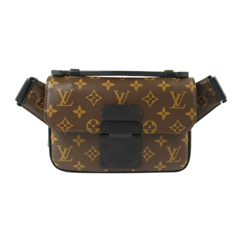 LOUIS VUITTON Monogram S Lock Messenger肩背袋