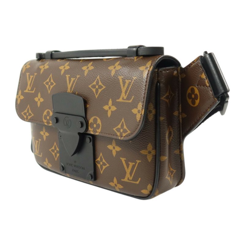 LOUIS VUITTON Monogram S Lock Messenger肩背袋-2