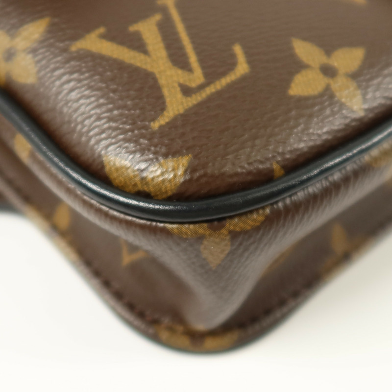LOUIS VUITTON Monogram S Lock Messenger肩背袋-9