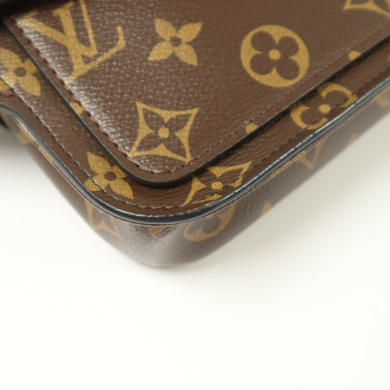 LOUIS VUITTON Monogram S Lock Messenger肩背袋-11