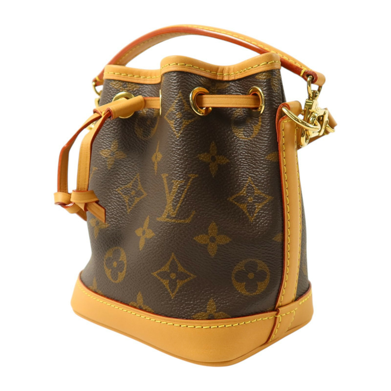 LOUIS VUITTON Monogram Nano Noe金扣手挽肩背兩用袋-2