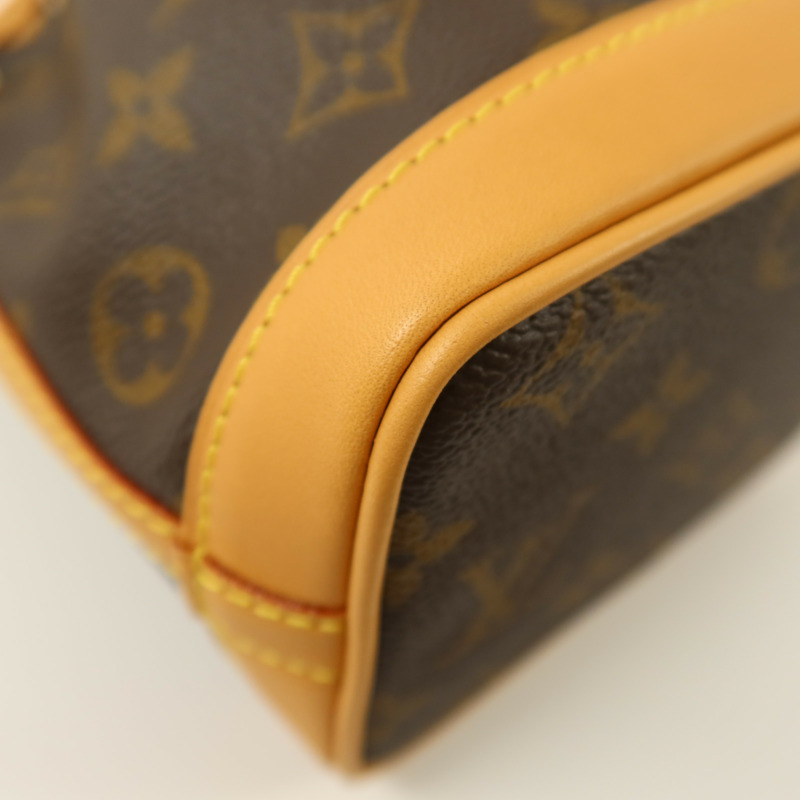 LOUIS VUITTON Monogram Nano Noe金扣手挽肩背兩用袋-9