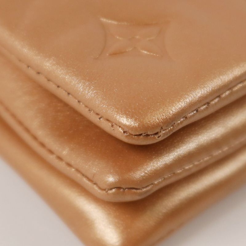LOUIS VUITTON Monogram Embossed Coussin Belt Bag金扣手挽/腰包兩用袋-8