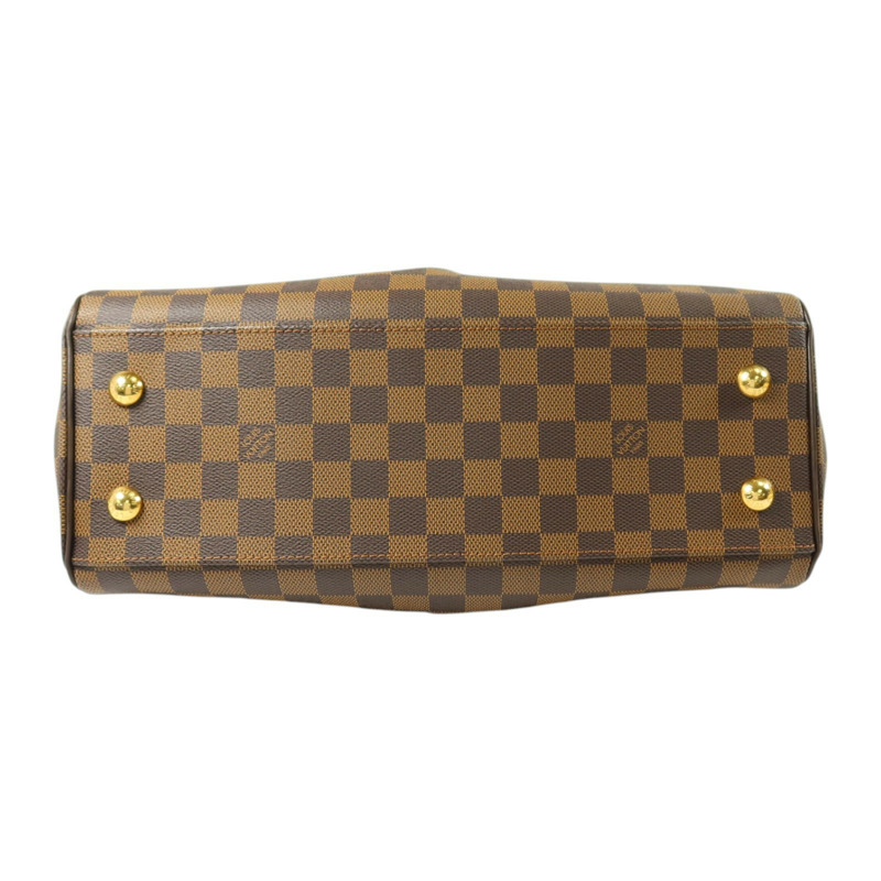 LOUIS VUITTON Damier Trevi金扣手挽肩背兩用袋-3