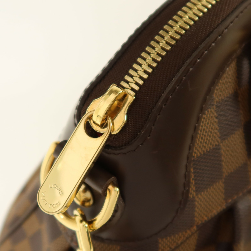 LOUIS VUITTON Damier Trevi金扣手挽肩背兩用袋-8