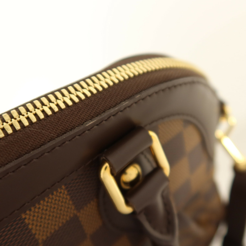 LOUIS VUITTON Damier Trevi金扣手挽肩背兩用袋-14
