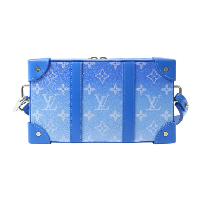 LOUIS VUITTON Monogram Clouds Soft Trunk Wallet銀扣肩背袋-1