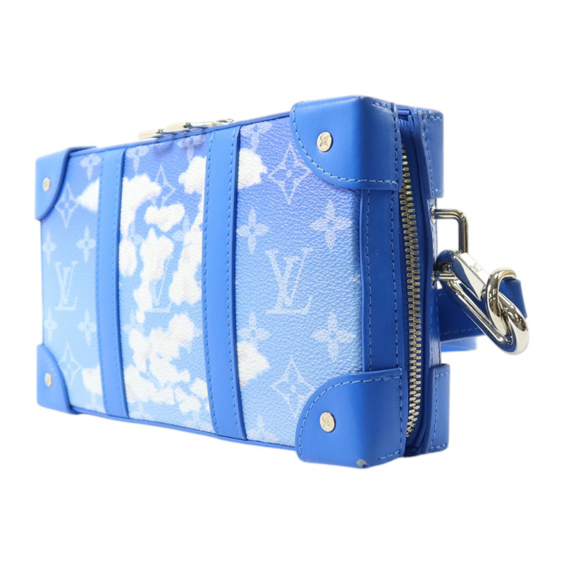 LOUIS VUITTON Monogram Clouds Soft Trunk Wallet銀扣肩背袋-2