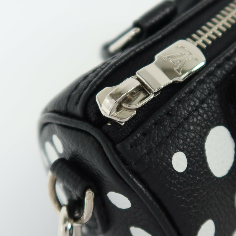 LOUIS VUITTON Monogram Empreinte LVxYK Nano Speedy銀扣手挽肩背兩用袋-7