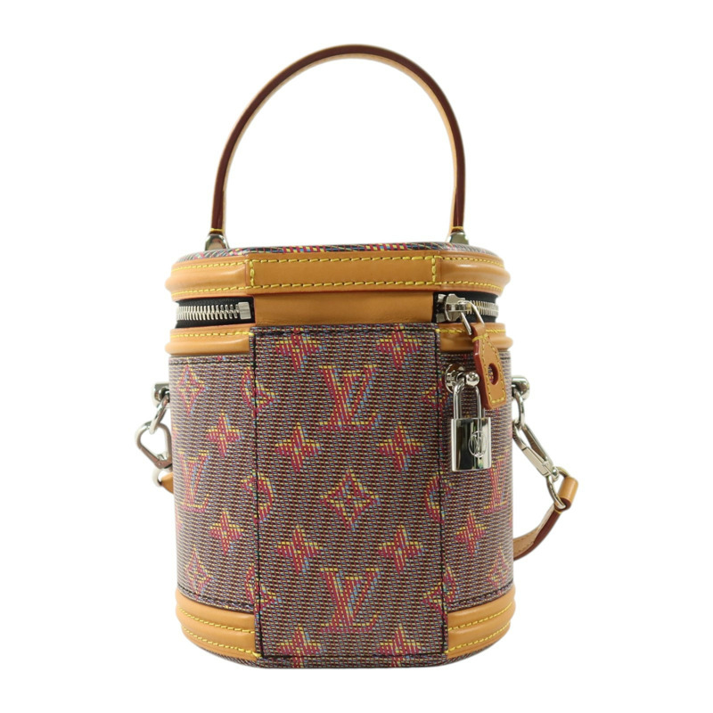 LOUIS VUITTON Monogram Pop Vanity Bag銀扣手挽肩背兩用袋-1