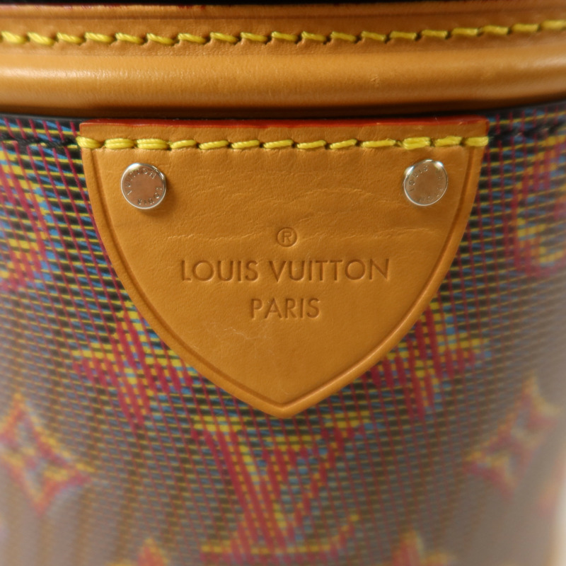 LOUIS VUITTON Monogram Pop Vanity Bag銀扣手挽肩背兩用袋-6