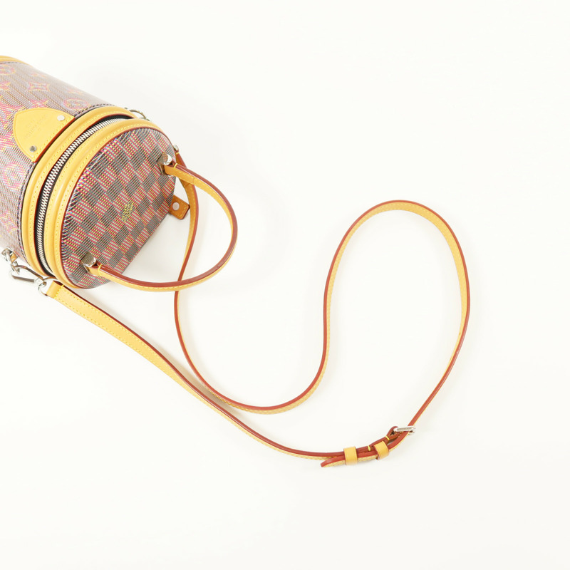 LOUIS VUITTON Monogram Pop Vanity Bag銀扣手挽肩背兩用袋-7