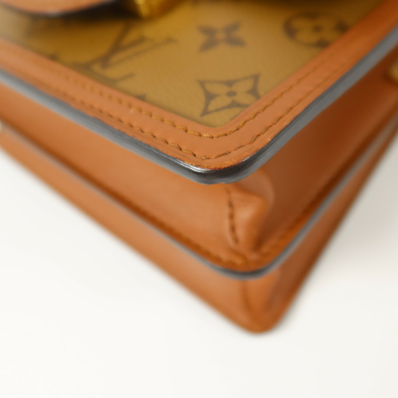 LOUIS VUITTON Monogram Reverse Mini Dauphine肩背袋-10
