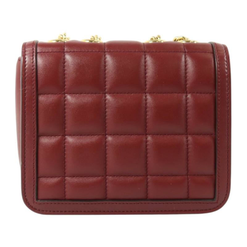 GUCCI 牛皮皮革Decco Mini Chain Shoulder Bag金扣鏈帶肩背袋-1