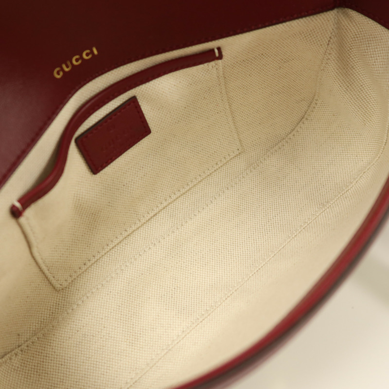 GUCCI GG Supreme Canvas Horsebit 1955 East West金扣手挽肩背兩用袋-4