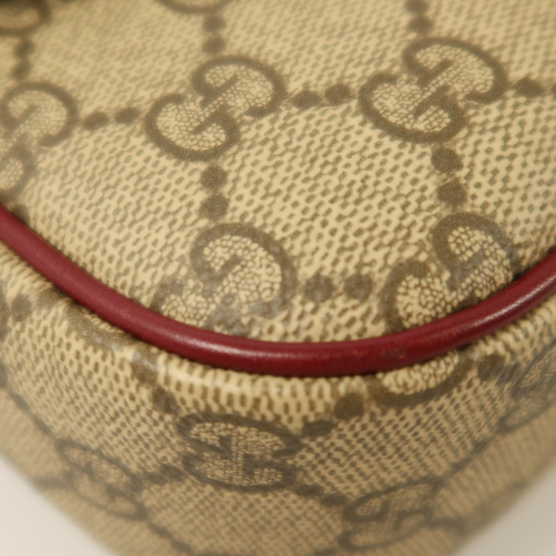 GUCCI GG Supreme Canvas Horsebit 1955 East West金扣手挽肩背兩用袋-10