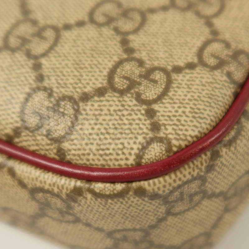GUCCI GG Supreme Canvas Horsebit 1955 East West金扣手挽肩背兩用袋-13