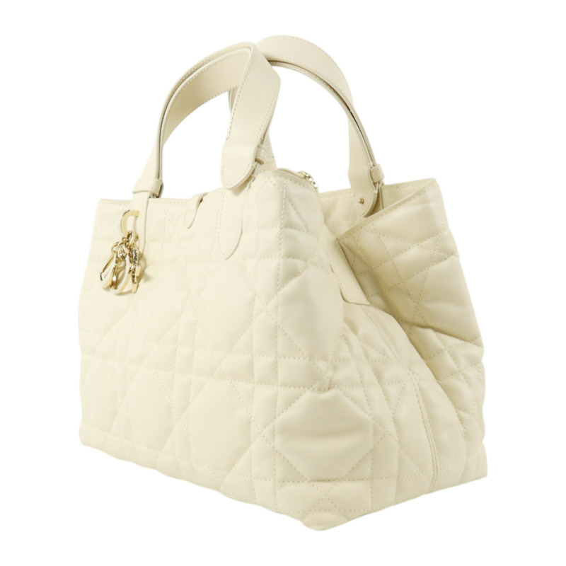 Dior 牛皮皮革Medium Dior Toujours金扣手挽袋-2