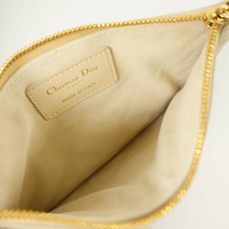 Dior 牛皮皮革Medium Dior Toujours金扣手挽袋-17