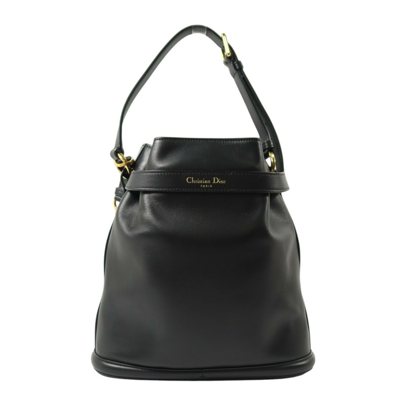 Dior 牛皮皮革Medium C'est Dior Bucket Bag金扣手挽肩背兩用袋-1