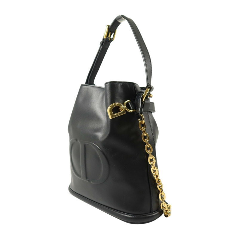 Dior 牛皮皮革Medium C'est Dior Bucket Bag金扣手挽肩背兩用袋-2
