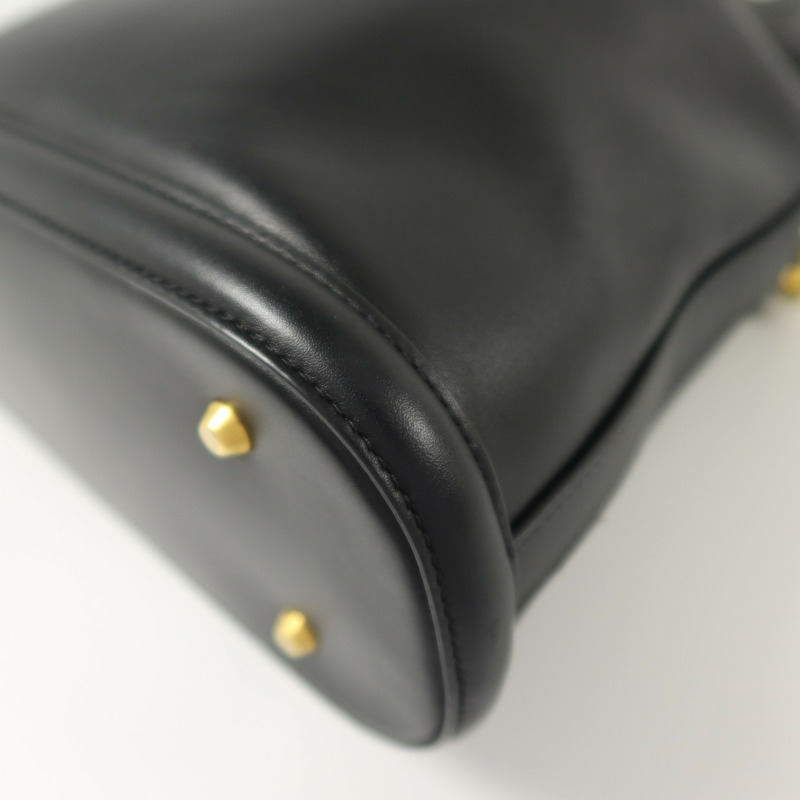 Dior 牛皮皮革Medium C'est Dior Bucket Bag金扣手挽肩背兩用袋-13
