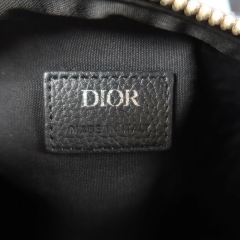 Dior Oblique帆布Mini Roller Messenger銀扣肩背袋-5