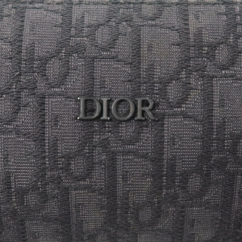 Dior Oblique帆布Mini Roller Messenger銀扣肩背袋-8