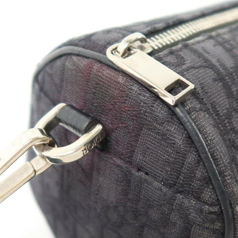 Dior Oblique帆布Mini Roller Messenger銀扣肩背袋-14