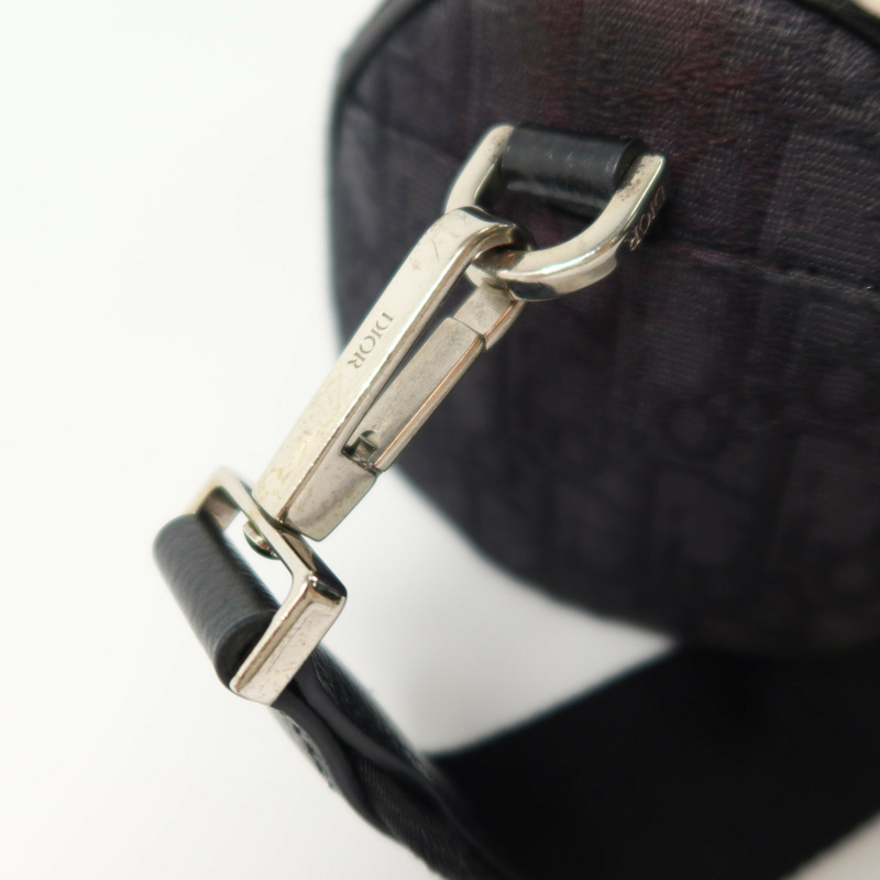 Dior Oblique帆布Mini Roller Messenger銀扣肩背袋-15