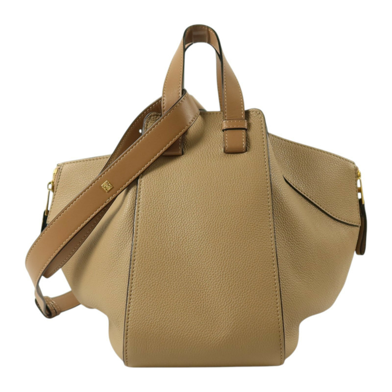 LOEWE 牛皮皮革 Hammock金扣手挽肩背兩用袋-1
