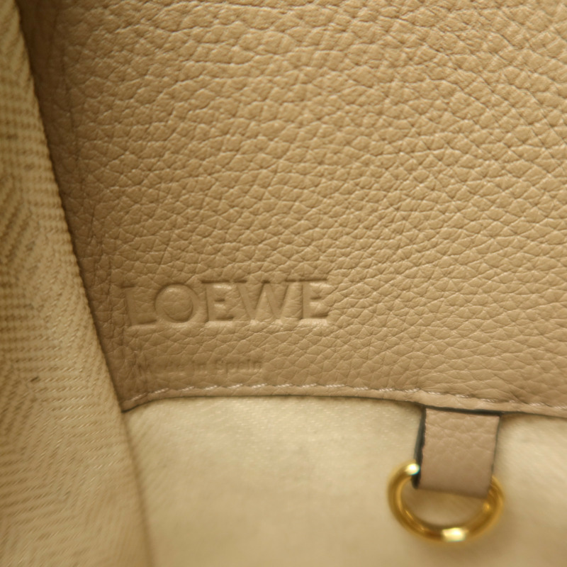 LOEWE 牛皮皮革 Hammock金扣手挽肩背兩用袋-5