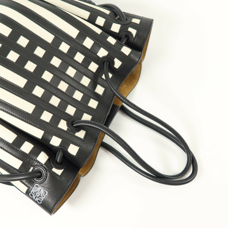 LOEWE 牛皮皮革Flamenco Knot Tote肩背袋-7