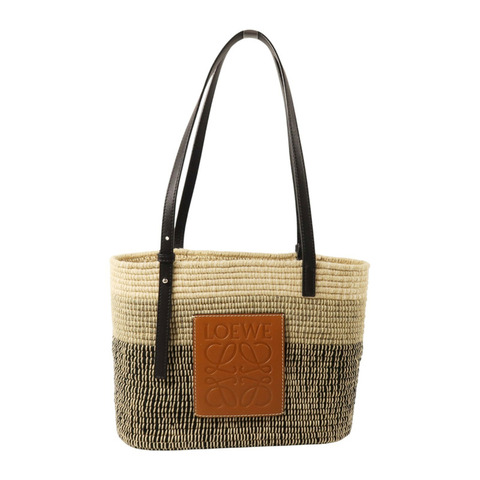 LOEWE Raffia Square Basket肩背袋