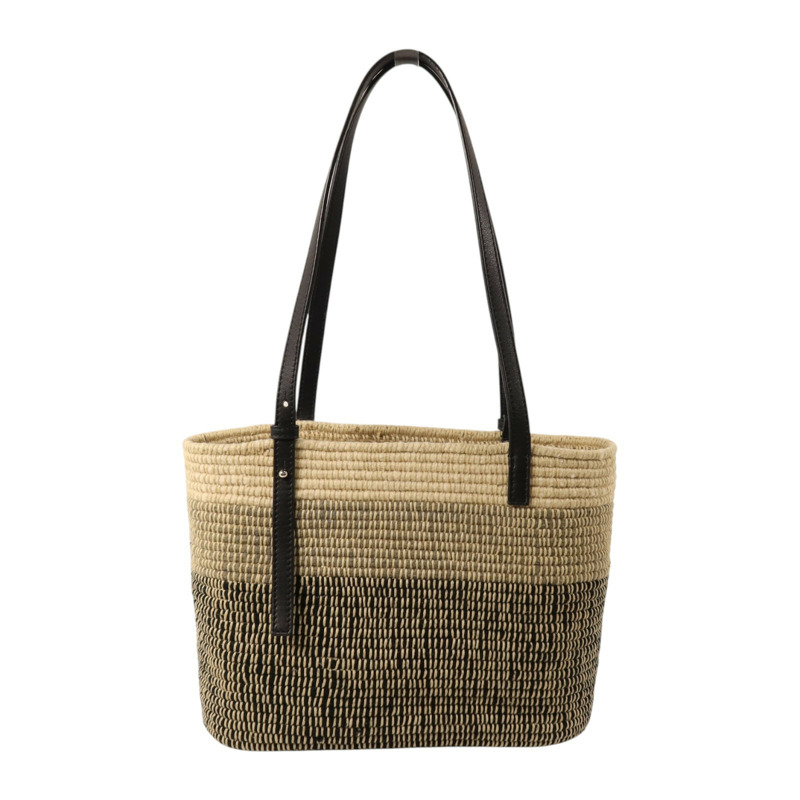LOEWE Raffia Square Basket肩背袋-1
