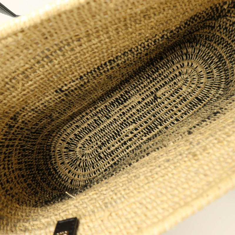 LOEWE Raffia Square Basket肩背袋-4