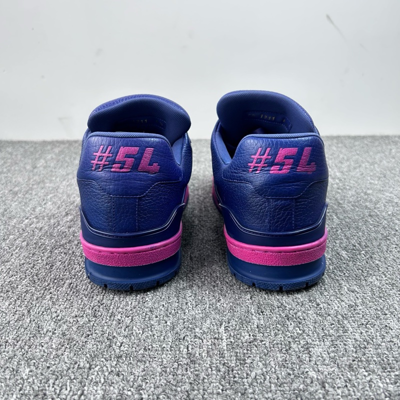 Louis Vuitton 路易威登 LV Trainer 漸變色粉紫色板鞋 尺碼：42.5碼 8.5碼 成色：99新-5