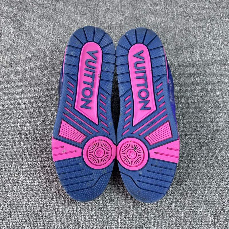 Louis Vuitton 路易威登 LV Trainer 漸變色粉紫色板鞋 尺碼：42.5碼 8.5碼 成色：99新-7