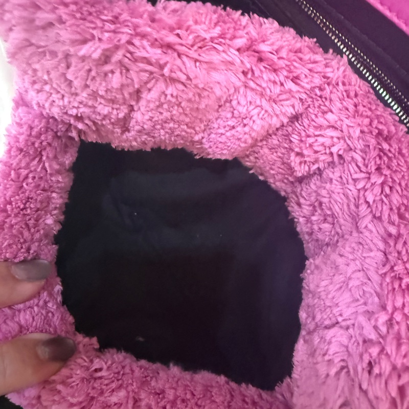 Balenciaga 粉粉可愛 毛巾布BB鏈包 wallet on chain-7
