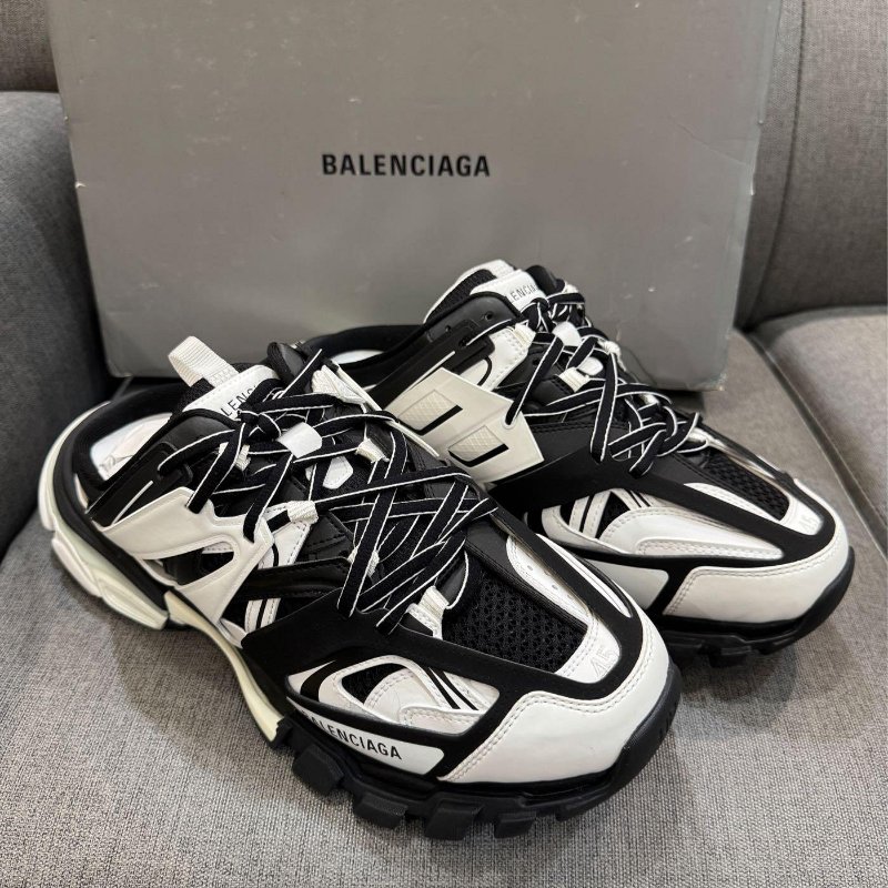 💎Han's house精品服飾💎 Balenciaga Track Mule巴黎世家 半拖鞋 懶人鞋原價29200-0