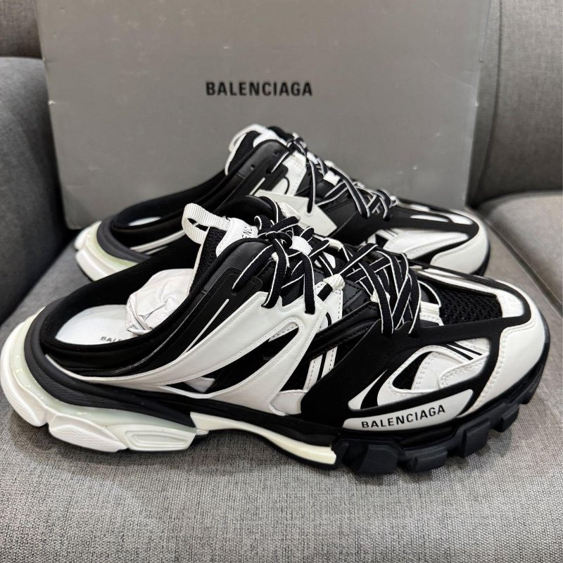 💎Han's house精品服飾💎 Balenciaga Track Mule巴黎世家 半拖鞋 懶人鞋原價29200-4
