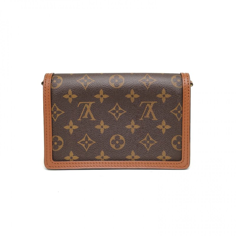 LOUIS VUITTON Dauphine達芙妮WOC拼色晶片肩背包-2