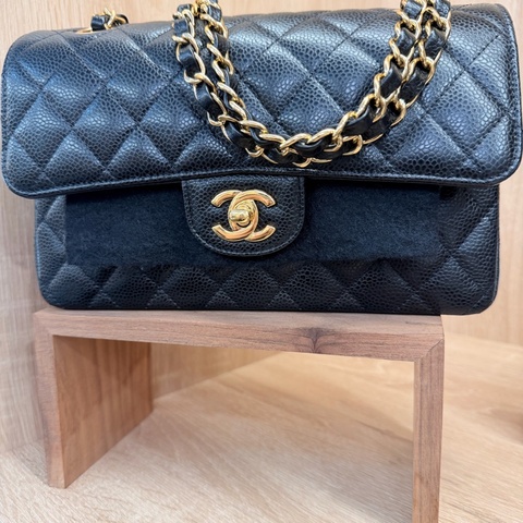 Chanel 黑金荔枝皮coco23